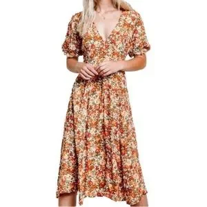 midi dress with ruched waist White Lace Racer Neck Ruched Waist Midi Dress 16